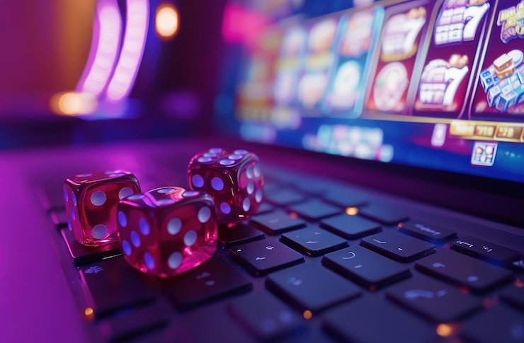 Meja Roulette Eropa bernuansa teknologi biru